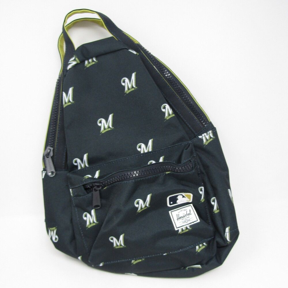 Herschel MLB Milwaukee Brewers 12" x 15" Bag Backpack Crossbody Fan Gear